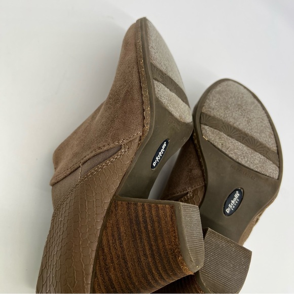 Dr Scholls  Womens Charlie Brown  Sude Pull On  Ankle Boots Size 7.5 - Picture 12 of 15